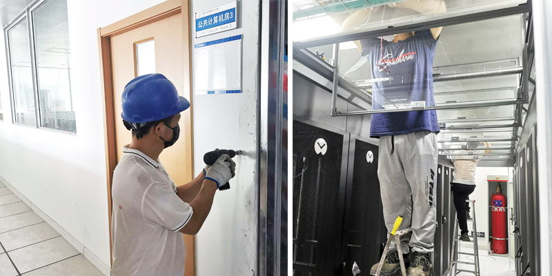 信息機(jī)房滅火裝置