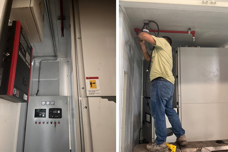 發(fā)電機組儲能集裝箱七氟丙烷滅火系統(tǒng)3