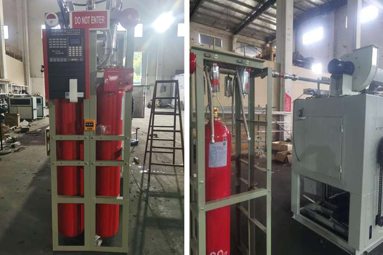 除塵器滅火裝置