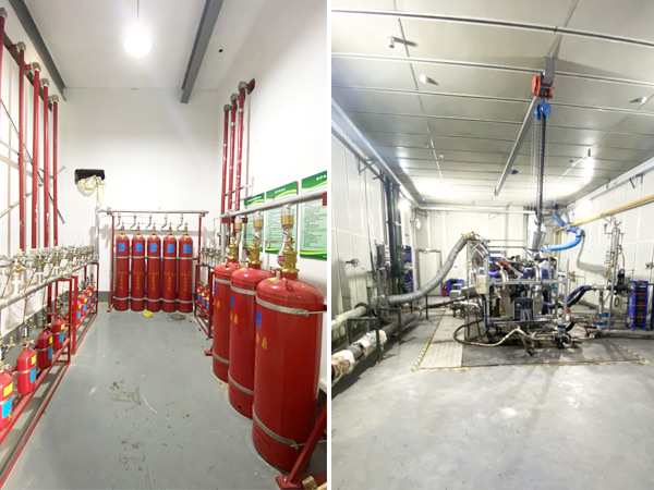 汽車發(fā)動(dòng)機(jī)實(shí)驗(yàn)室七氟丙烷滅火系統(tǒng)