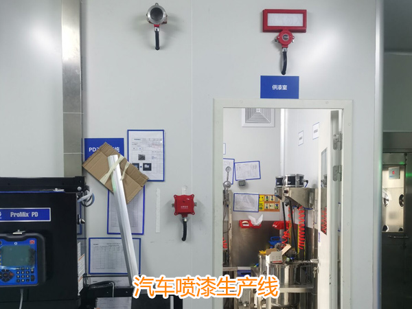 南通柏源汽車噴漆生產(chǎn)線氣體滅火系統(tǒng)項目案例