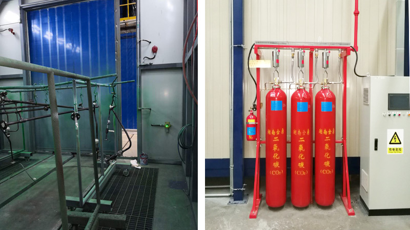 調(diào)漆間自動滅火系統(tǒng)