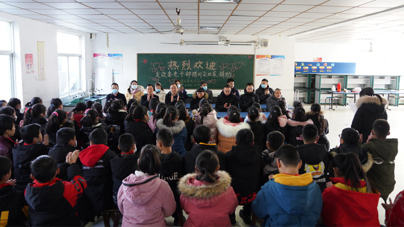 念海消防送溫暖走進民樂小學