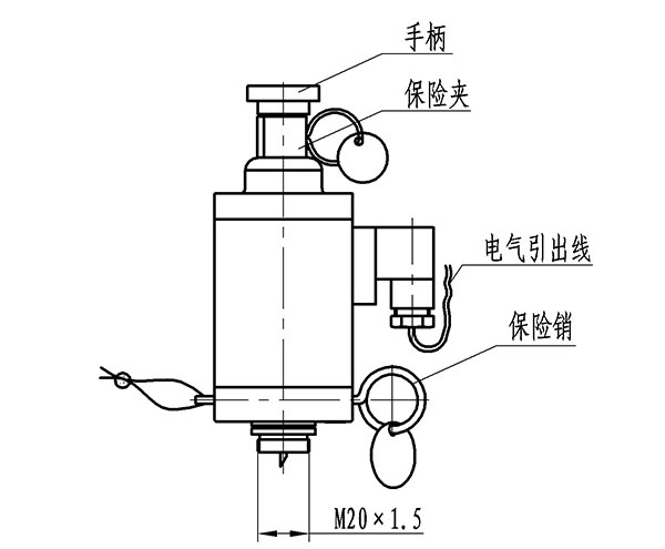 高壓二氧化碳滅火系統(tǒng)電磁型驅動裝置