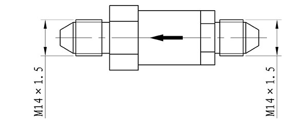 高壓二氧化碳滅火系統(tǒng)單向閥