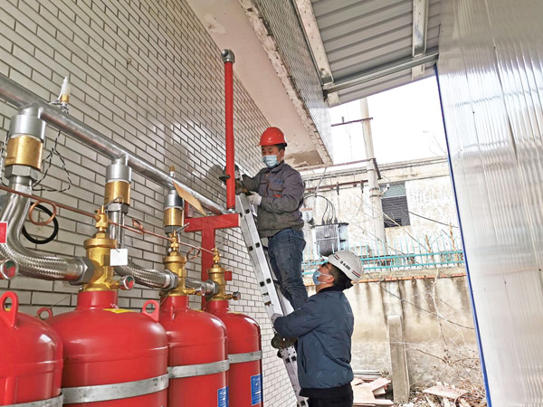 管網七氟丙烷滅火系統(tǒng)