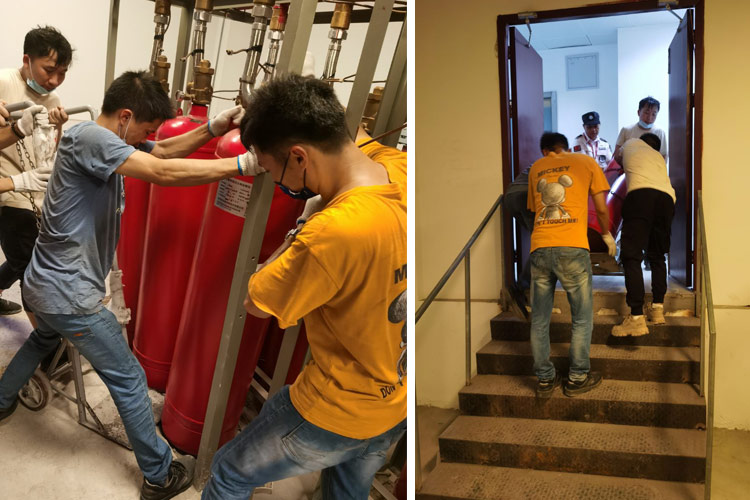 七氟丙烷氣瓶檢測