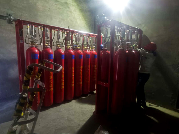 水泥廠煤粉倉氣體滅火系統(tǒng)