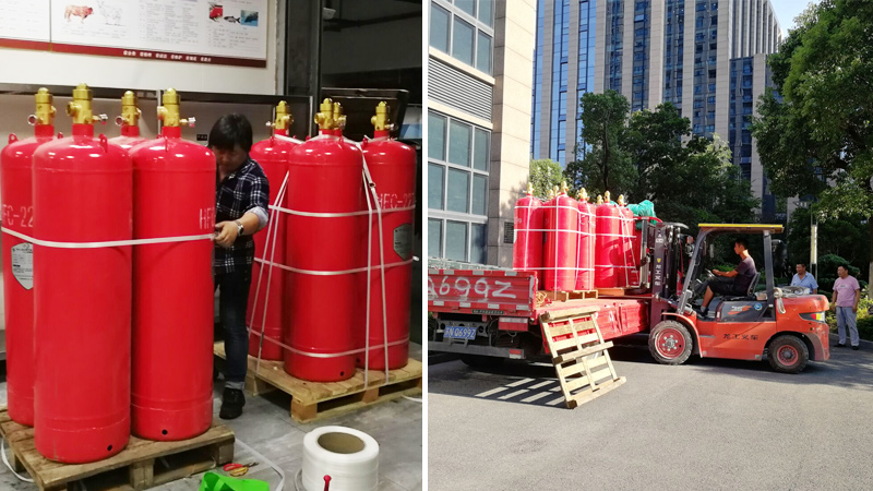 酒店七氟丙烷鋼瓶檢測充裝