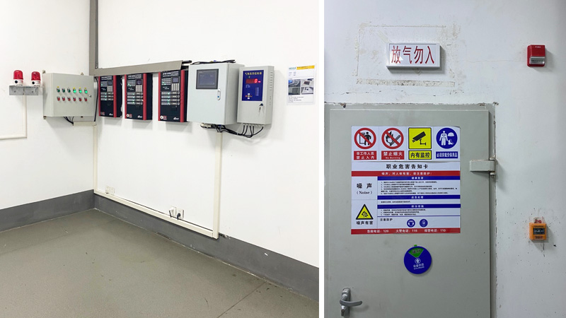 發(fā)動機(jī)實(shí)驗室氣體滅火系統(tǒng)