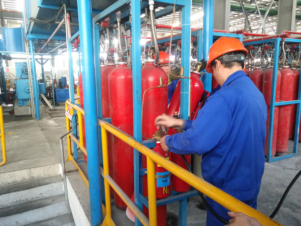 冷軋機(jī)二氧化碳滅火系統(tǒng)